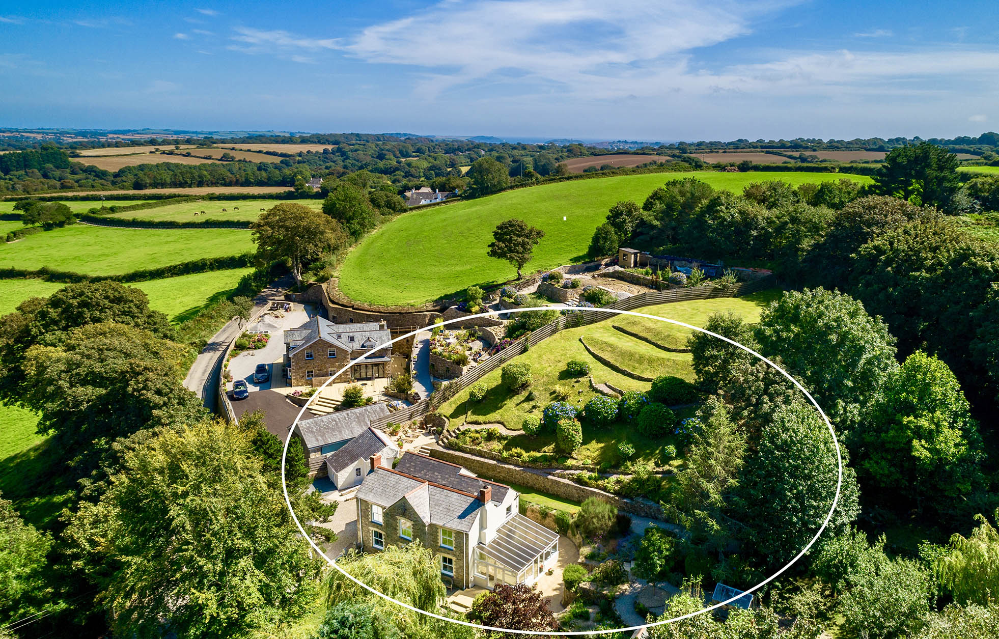 Trelawney Farmhouse, Ponsanooth Rohrs and Rowe